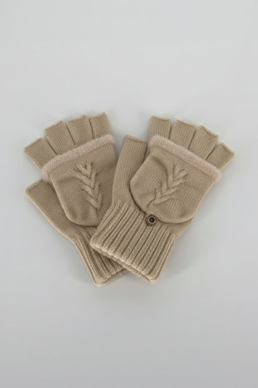 Fingerless Fur Gloves