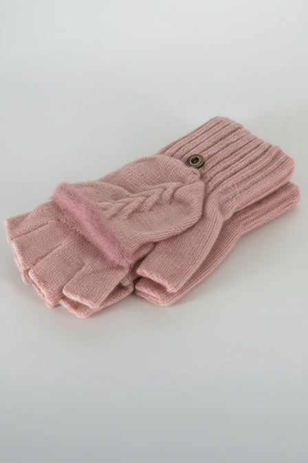 Fingerless Fur Gloves