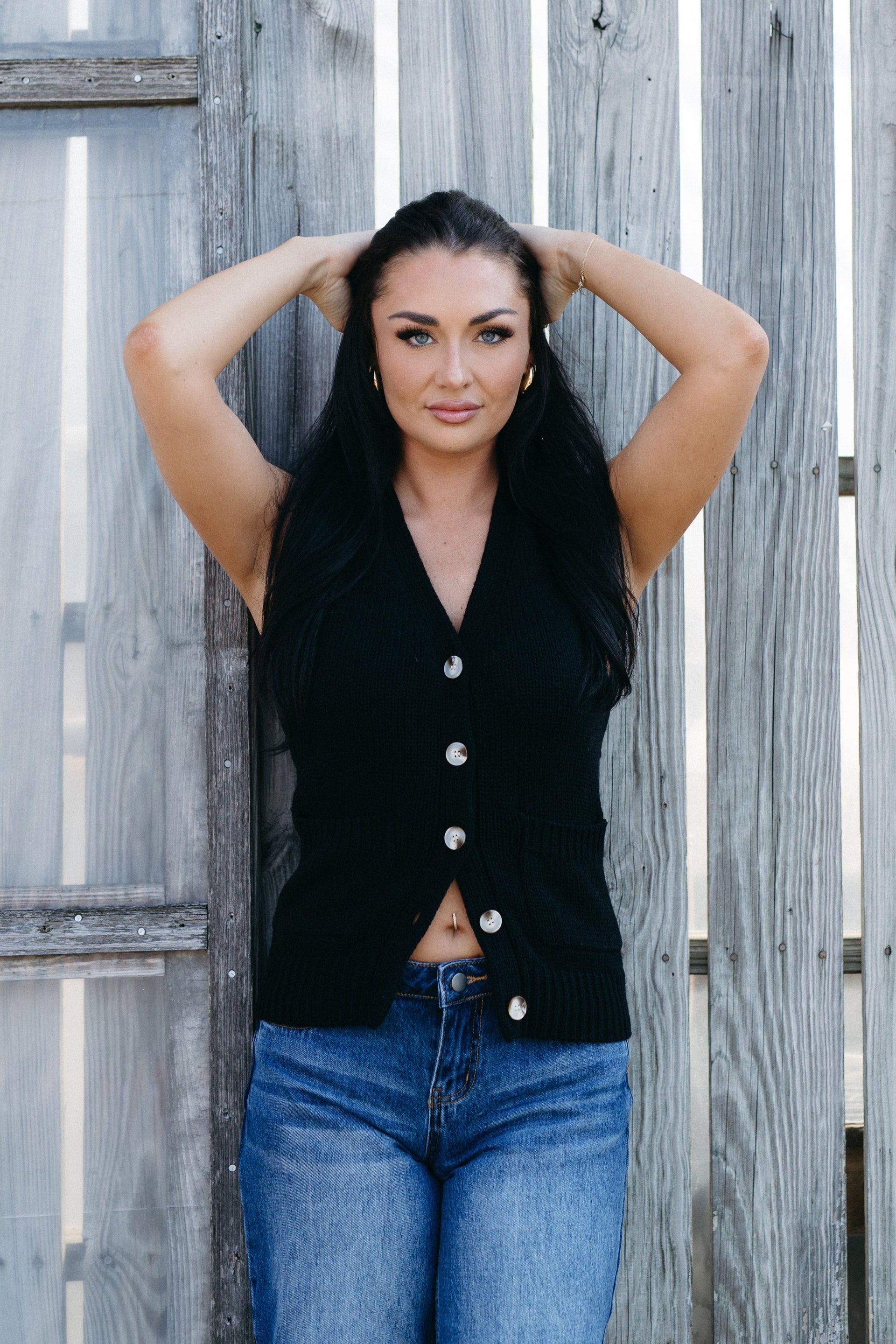 Meredith Vest Cardigan – Brightside Boutique