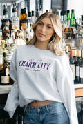 Charm City Embroidered Crewneck