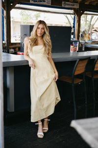 Good God, Lemon Maxi Dress