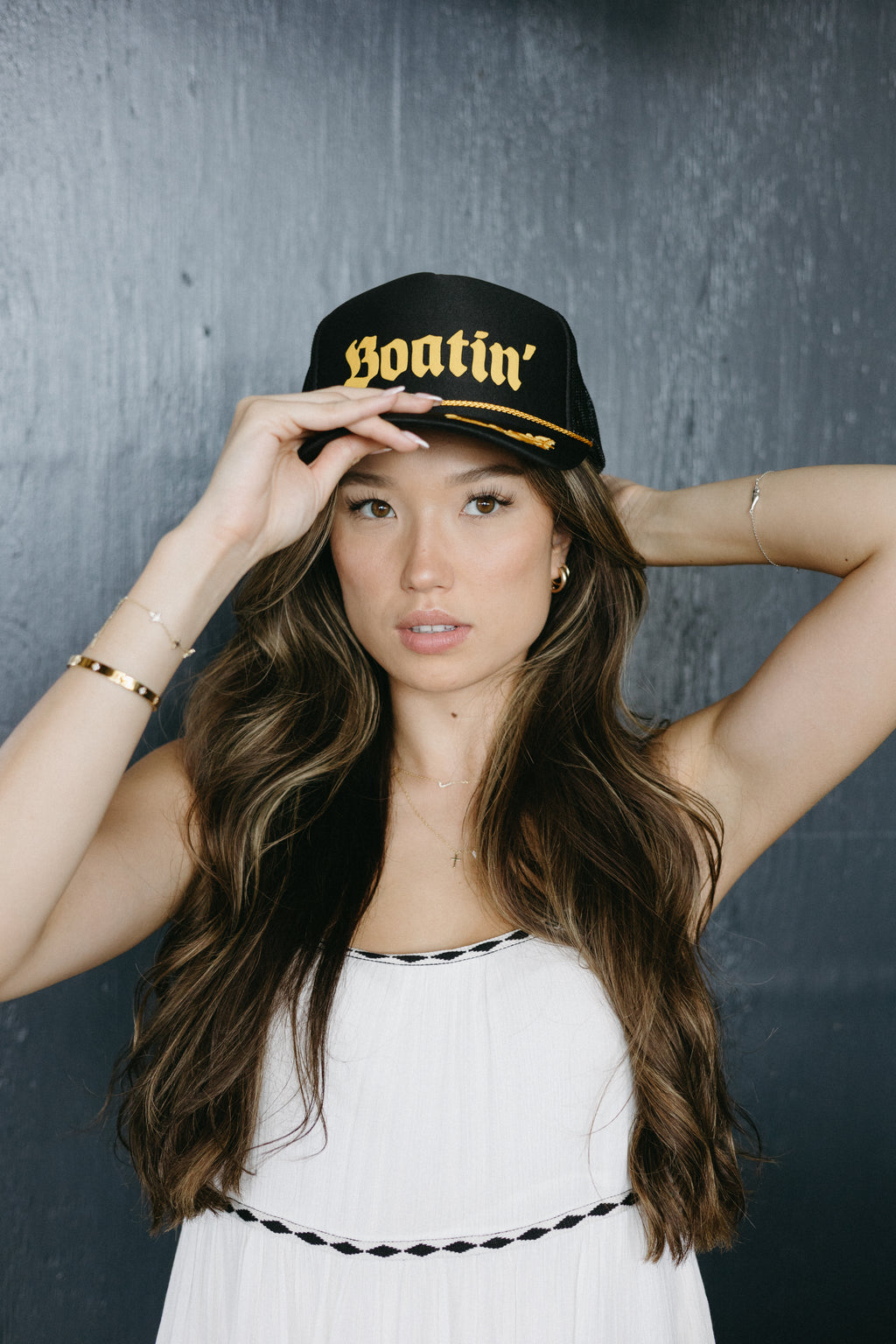 Boatin Trucker Hat