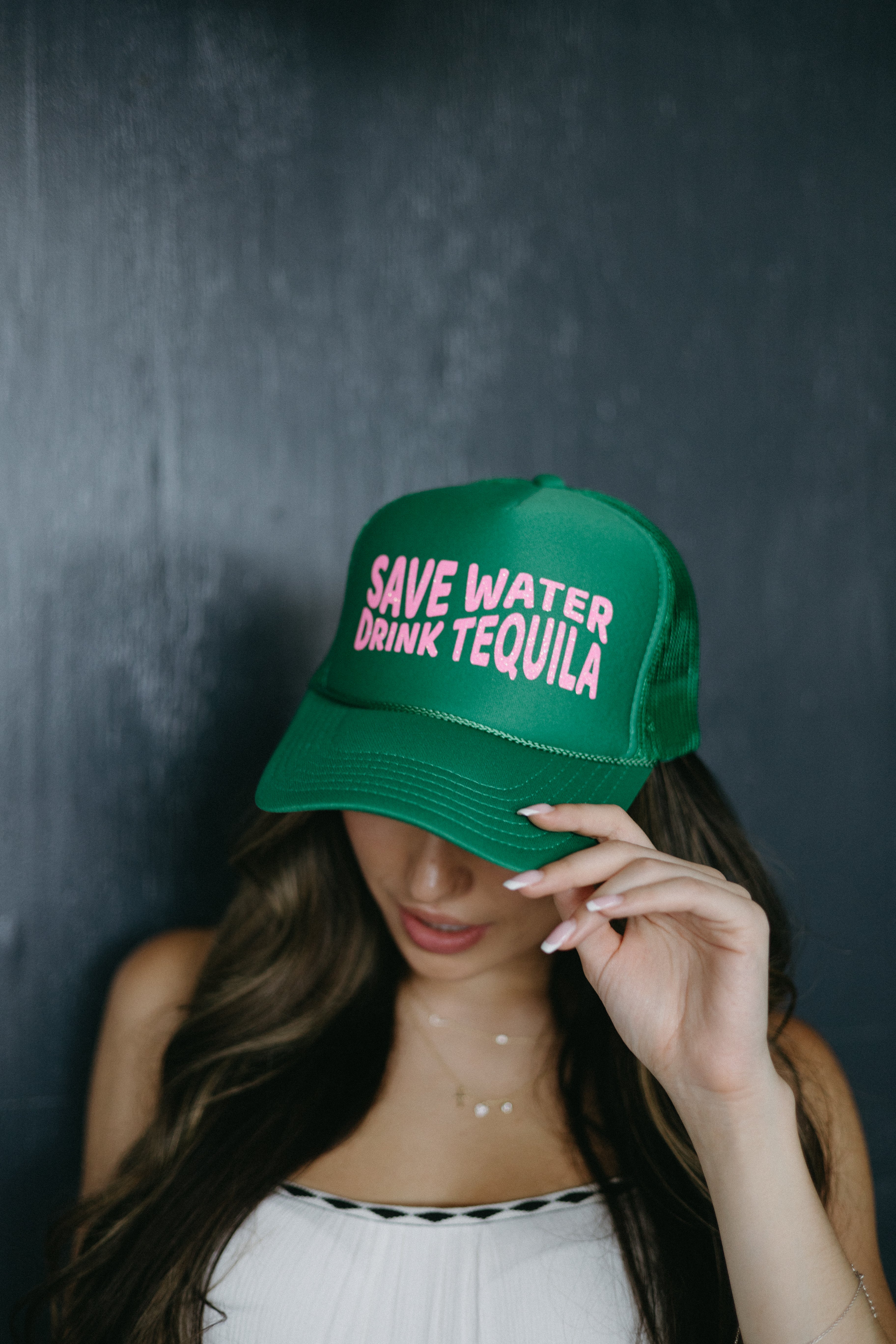 Save Water Drink Tequila Trucker Hat