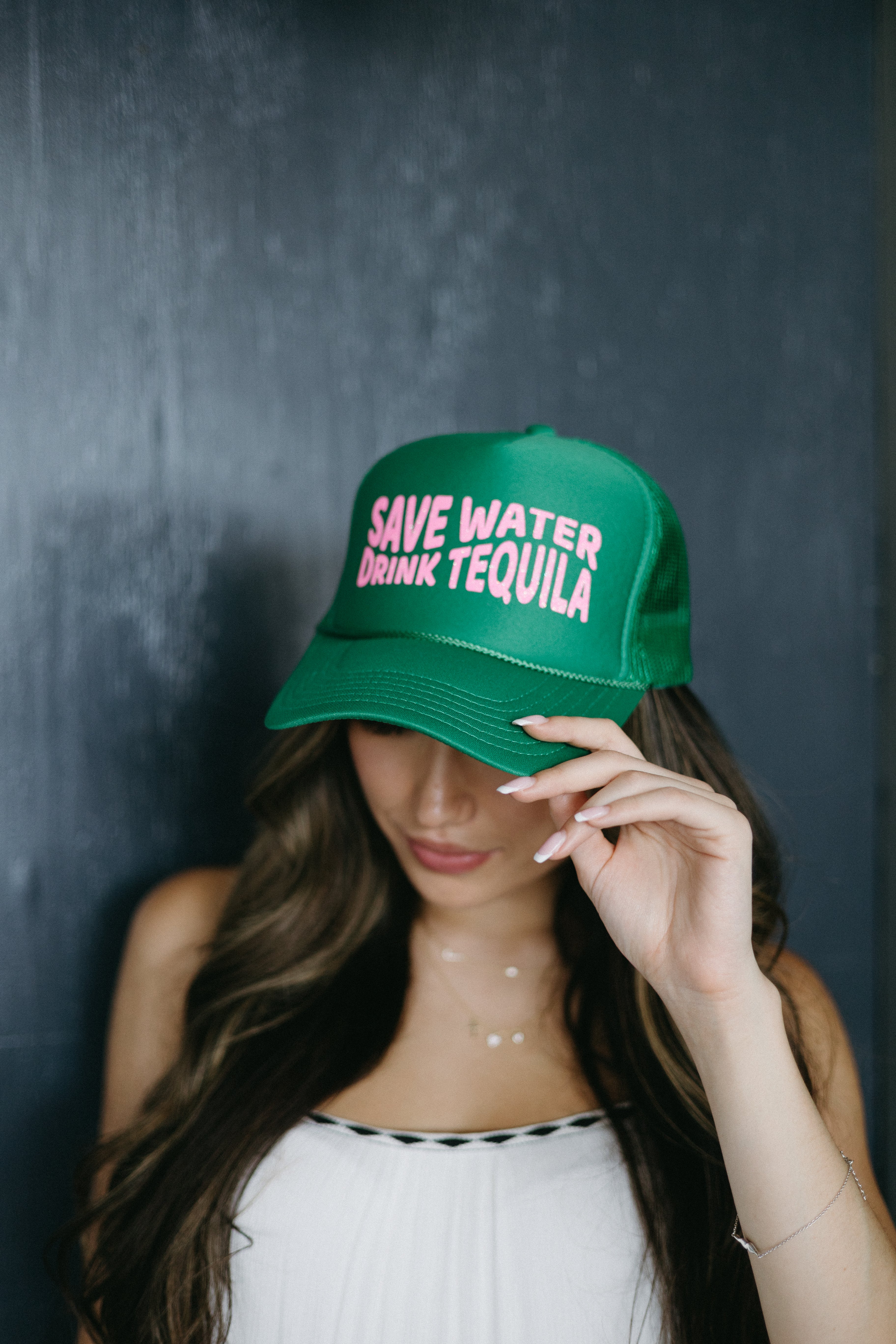 Save Water Drink Tequila Trucker Hat