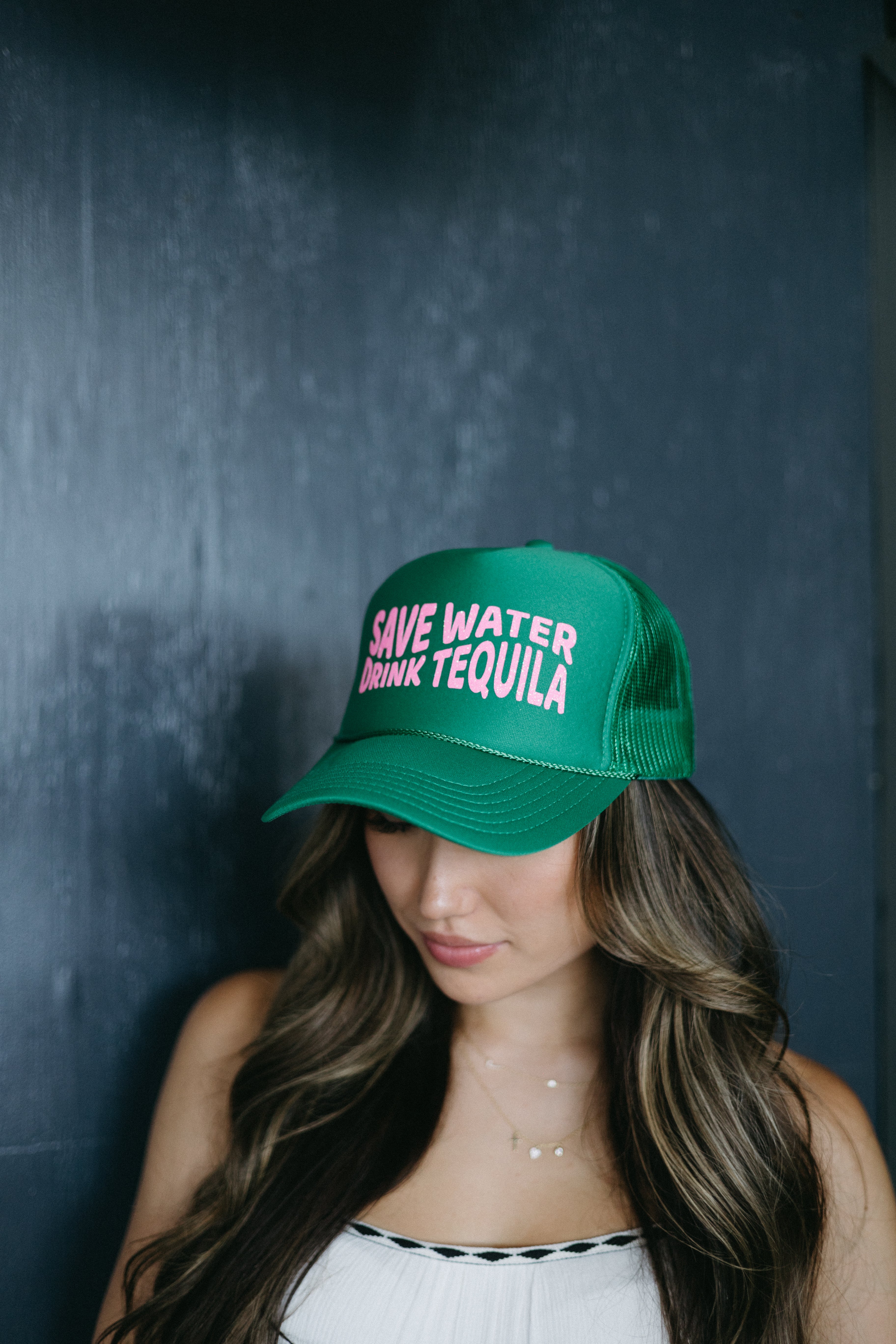 Save Water Drink Tequila Trucker Hat