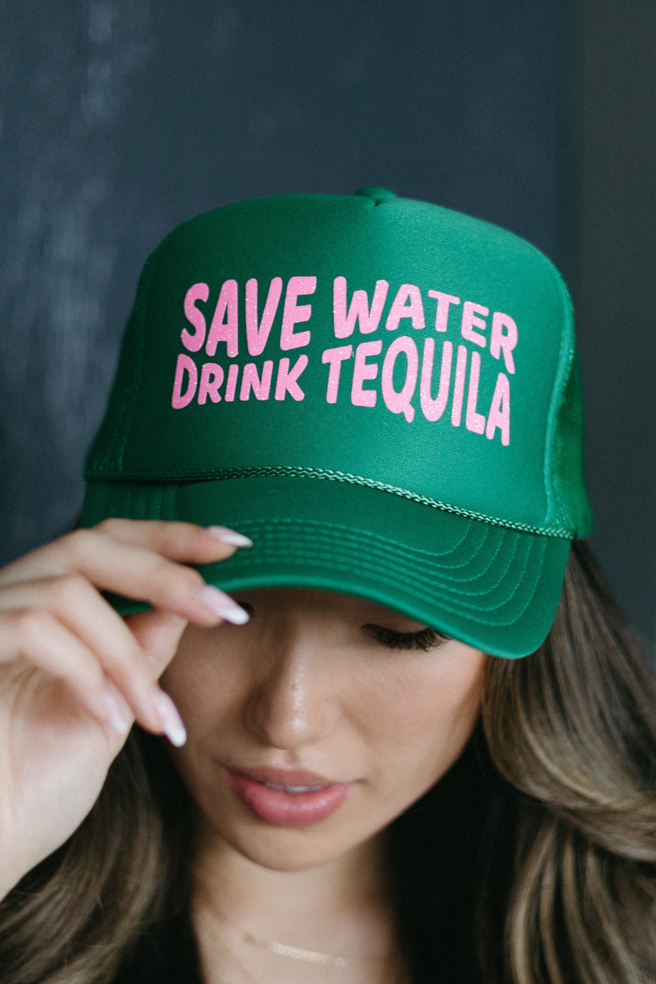 Save Water Drink Tequila Trucker Hat