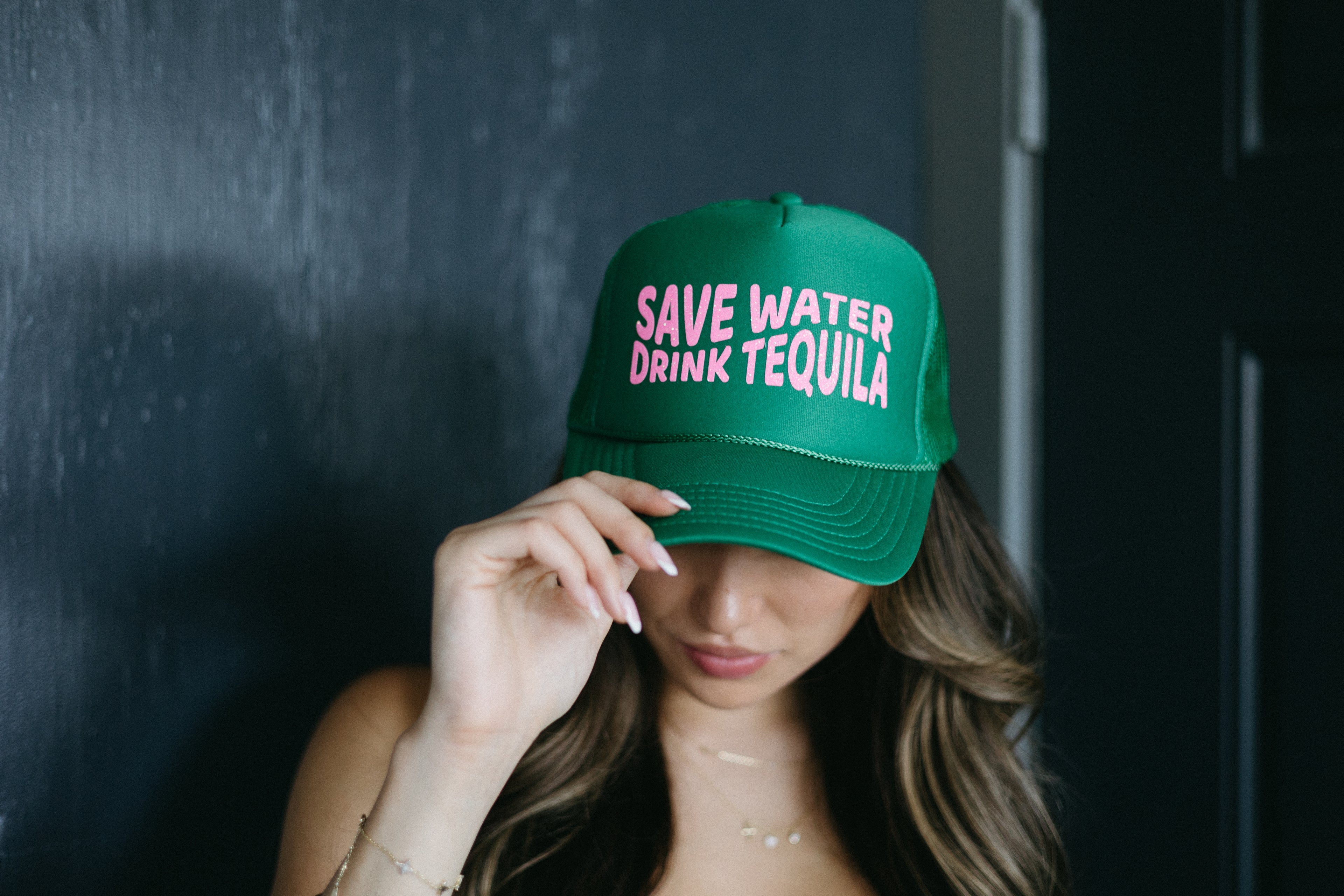 Save Water Drink Tequila Trucker Hat
