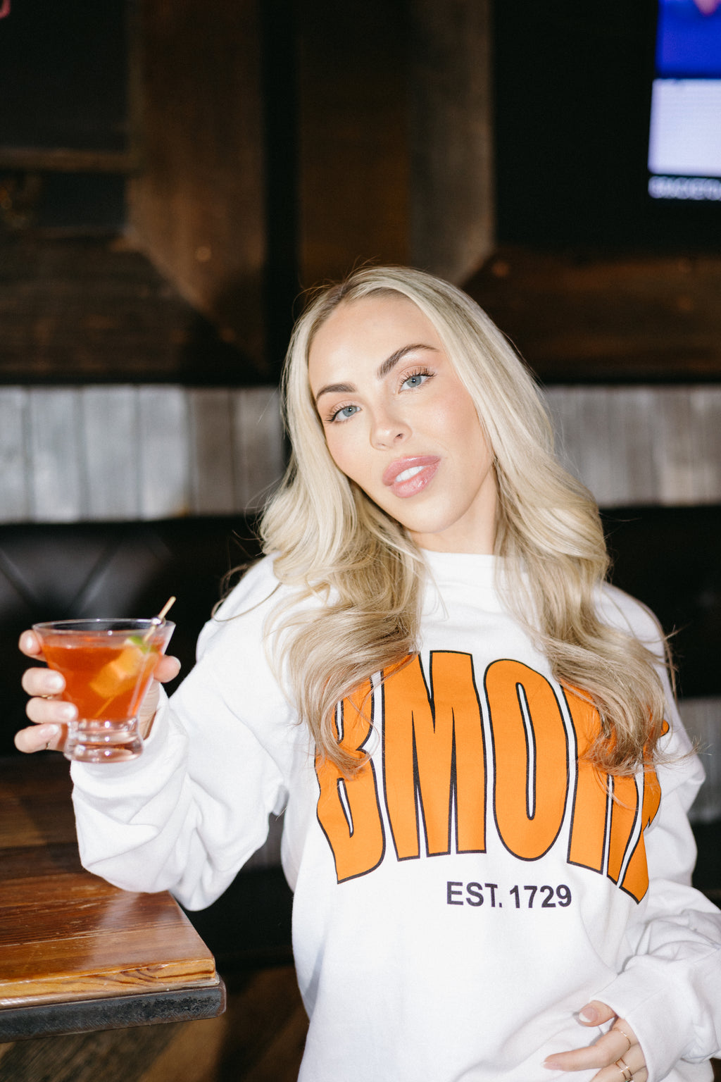 Brightside The Label BMORE Varsity Crewneck