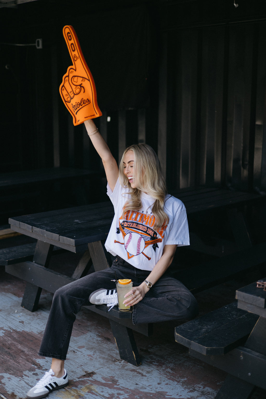 Baltimore Vintage Baseball Tee