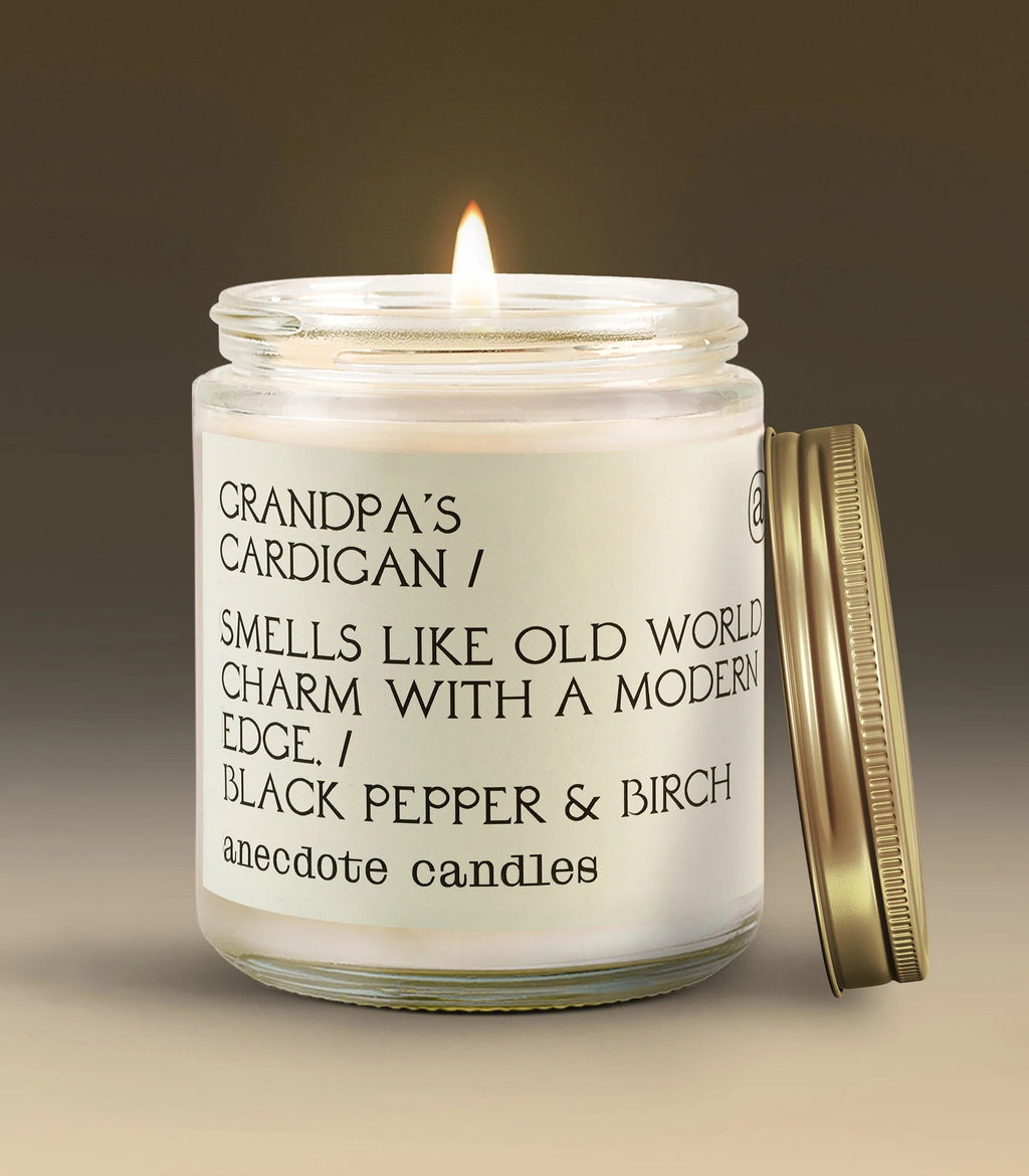 The Grandpa’s Cardigan Candle