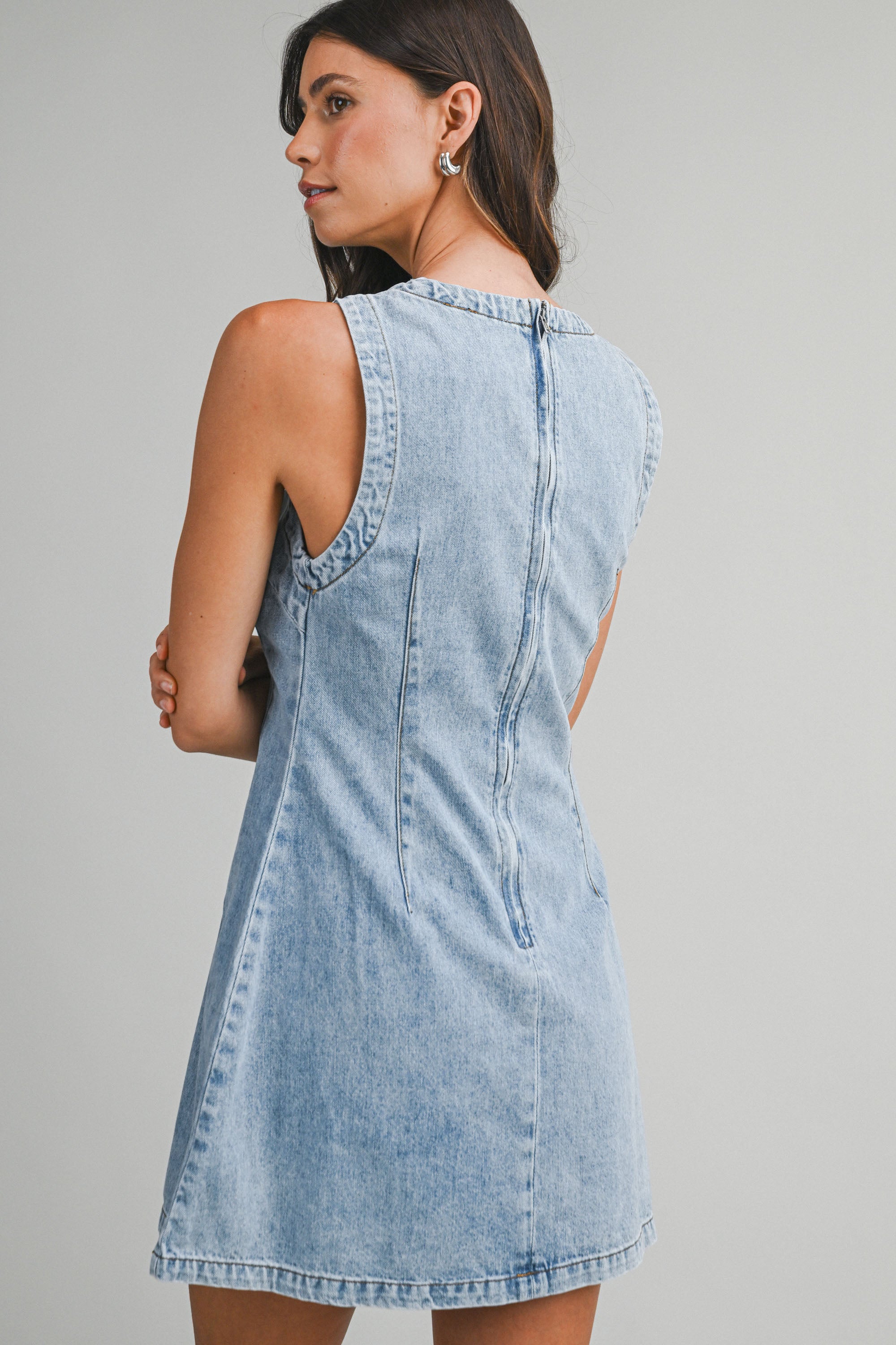 Blue Jean Baby Mini Dress