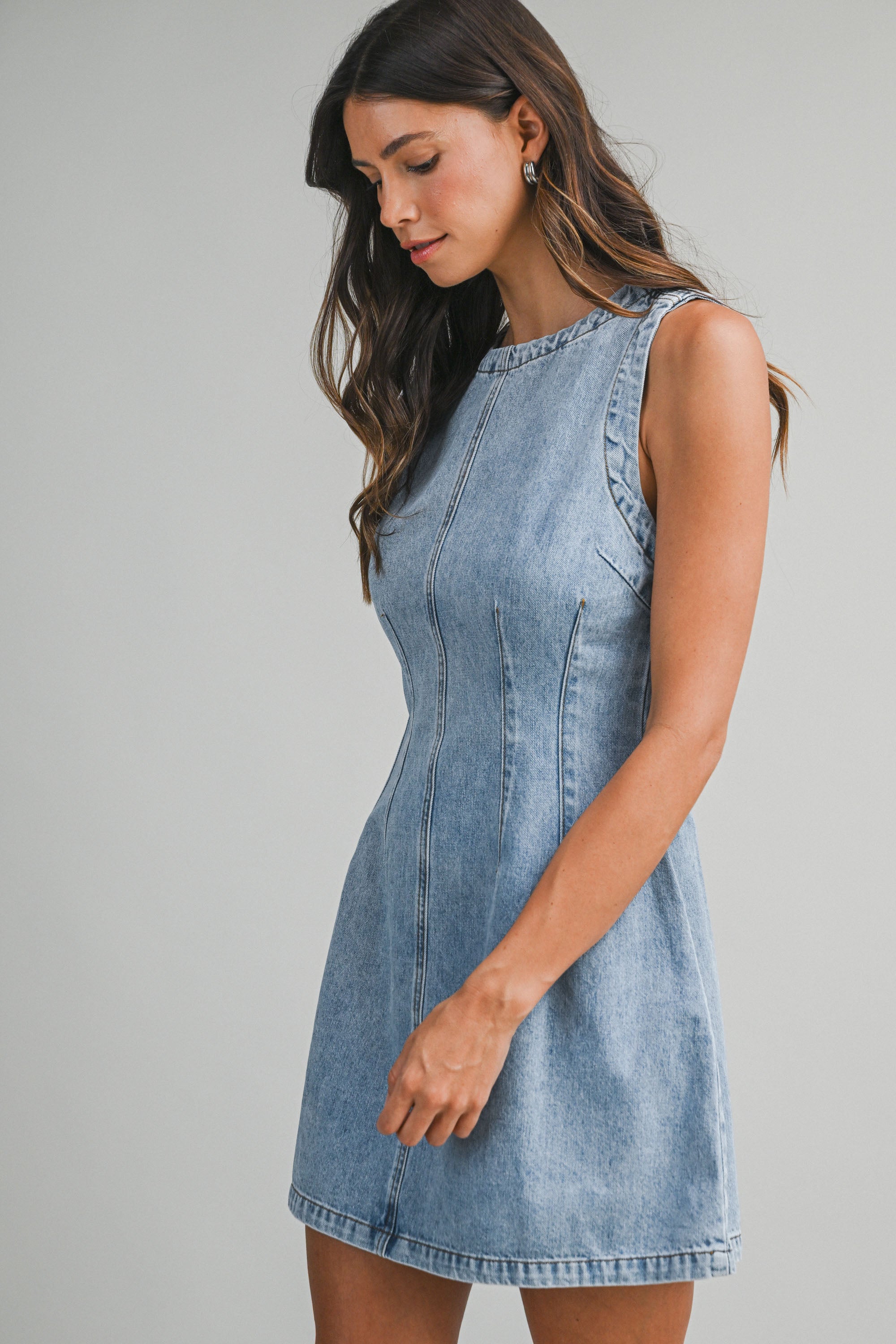 Blue Jean Baby Mini Dress