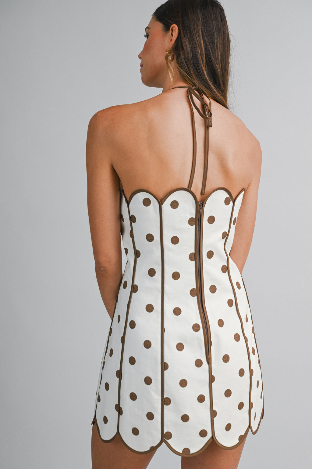 Polka Party Mini Dress