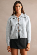 The Camille Tie Cardigan