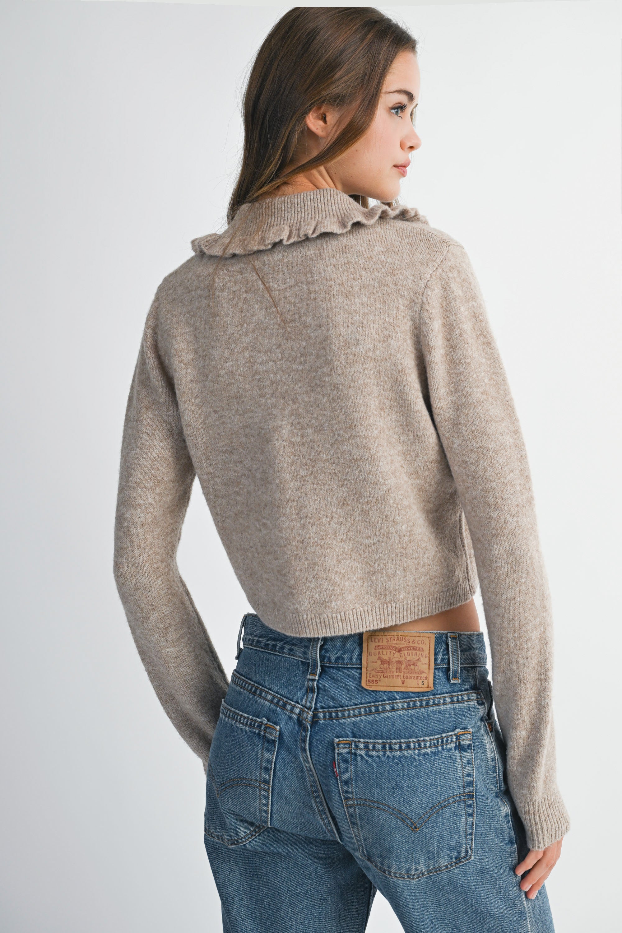 Chestnut Charm Cardigan