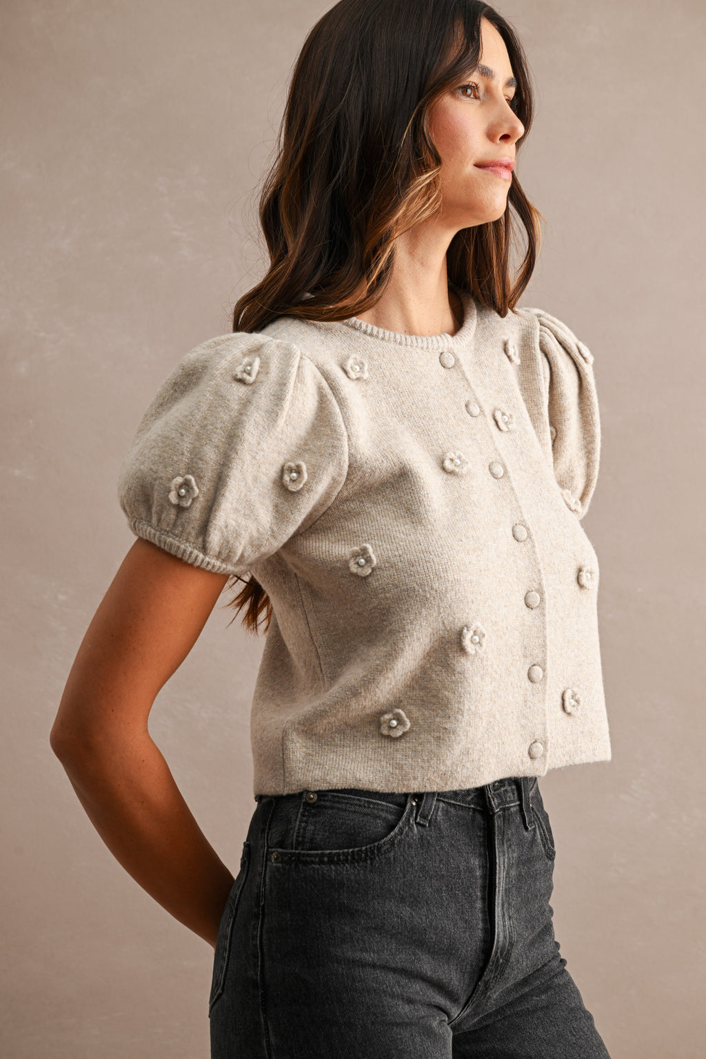 Rosalie Floral Crochet Top