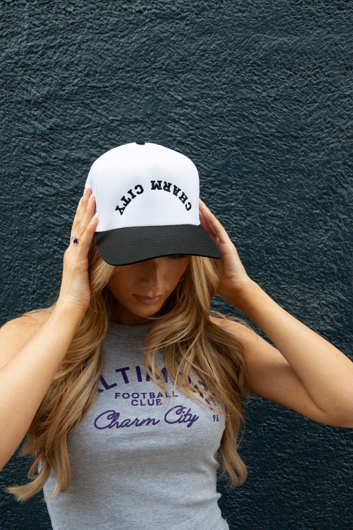 Brightside The Label Charm city Upside Down Snapback