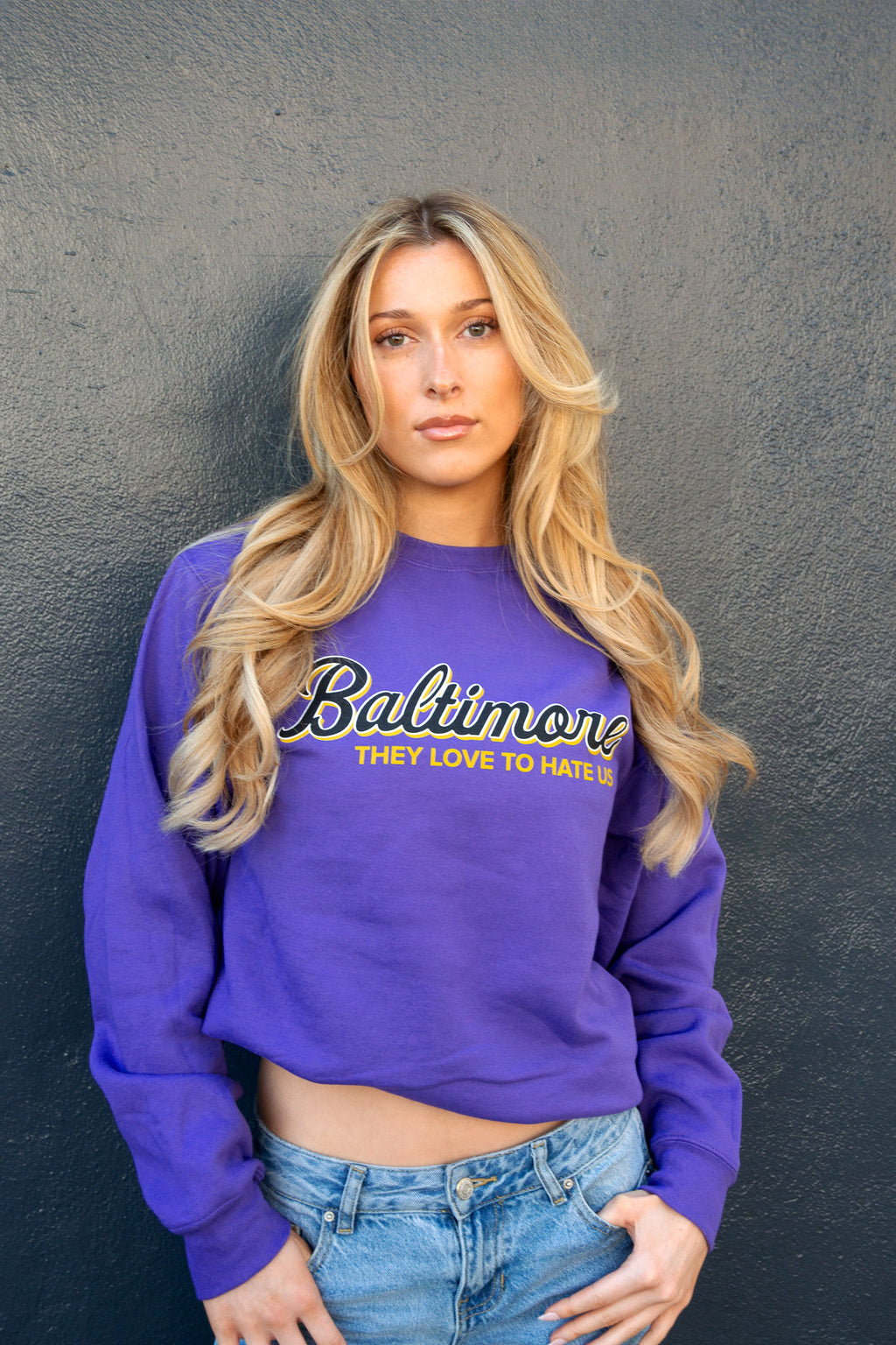 Brightside the Label They Love To Hate Us Crewneck