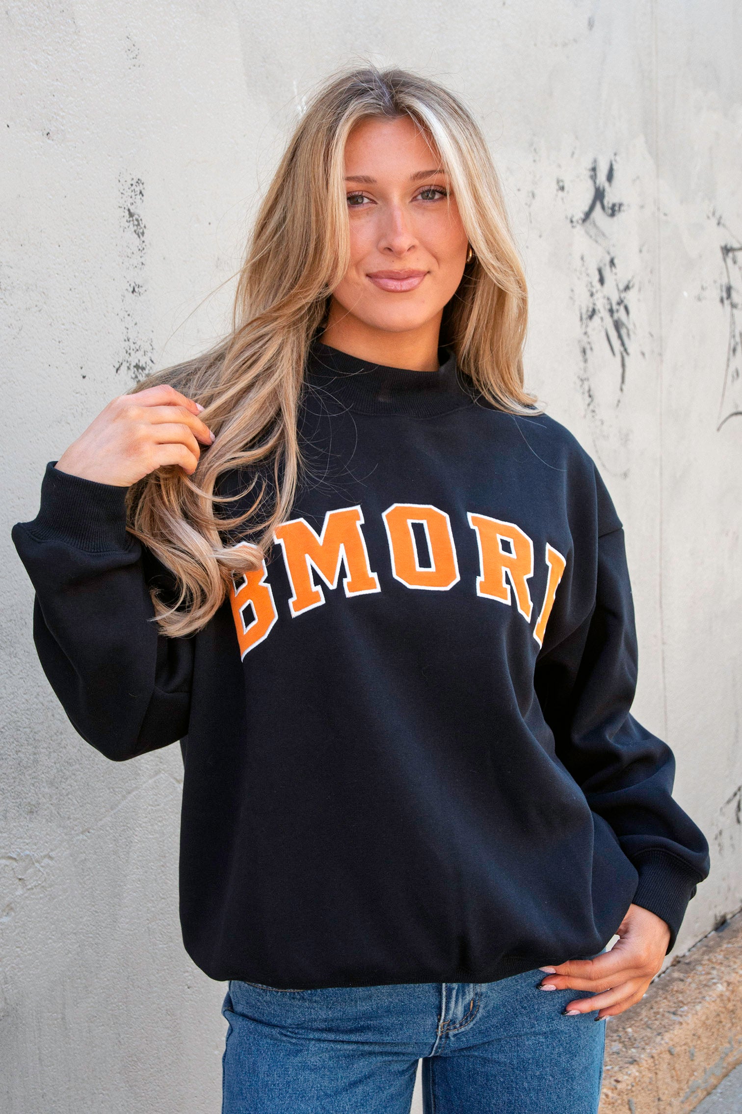 BMORE Varsity Mock Neck