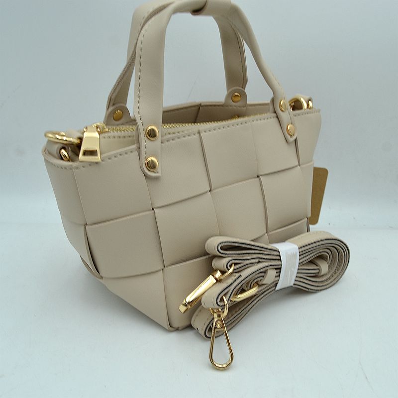 The Easton Woven Leather Bag