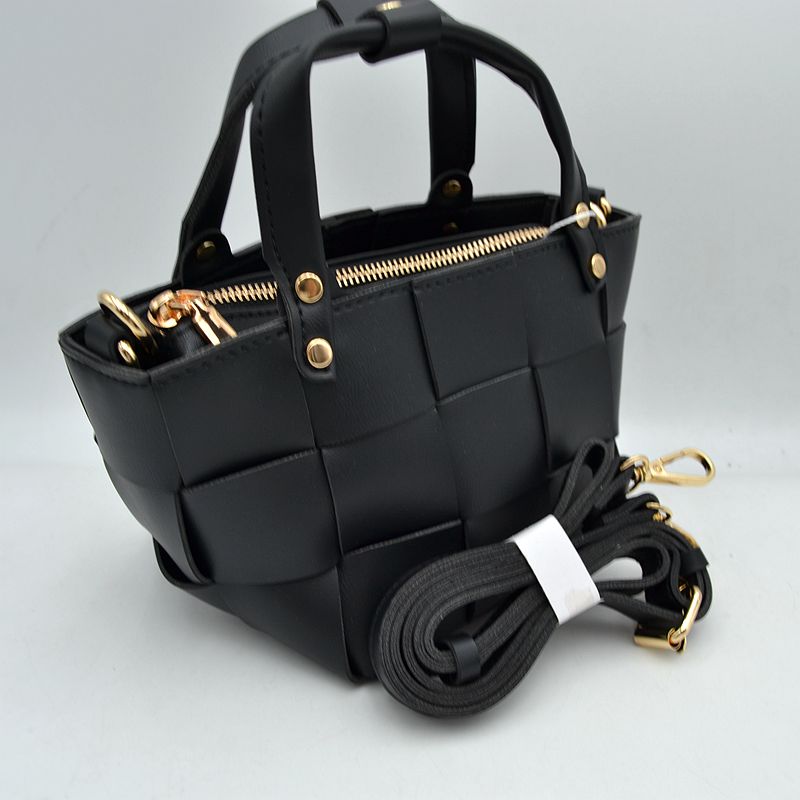 The Easton Woven Leather Bag