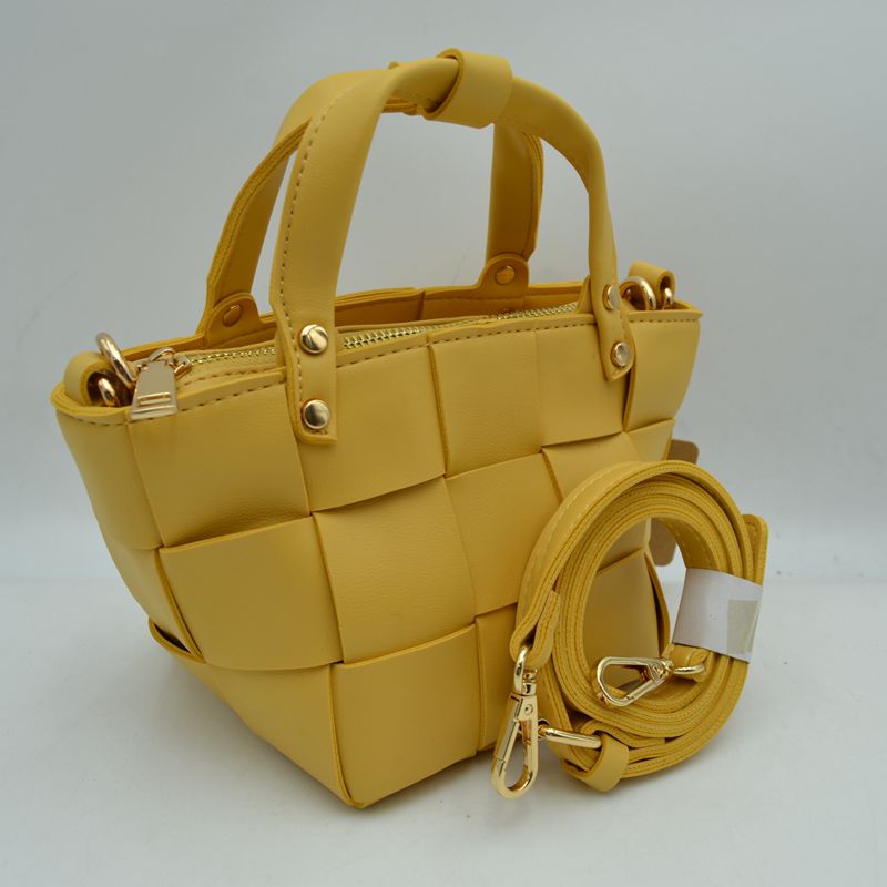 The Easton Woven Leather Bag
