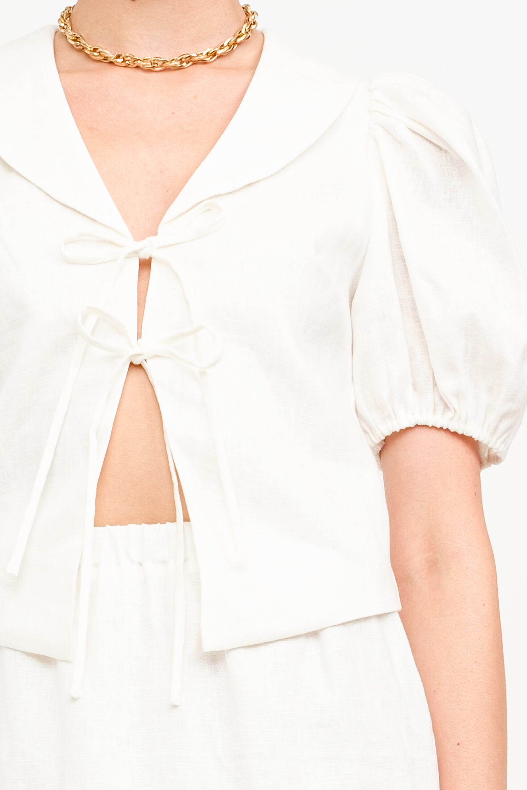 Lucine Puff Sleeve Top