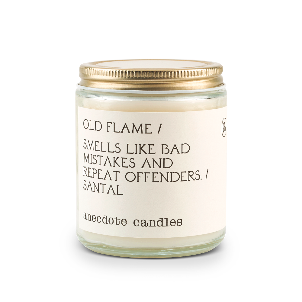 The Old Flame Candle