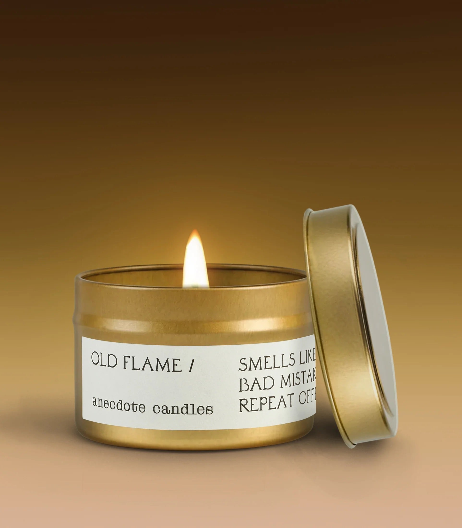 The Old Flame Candle
