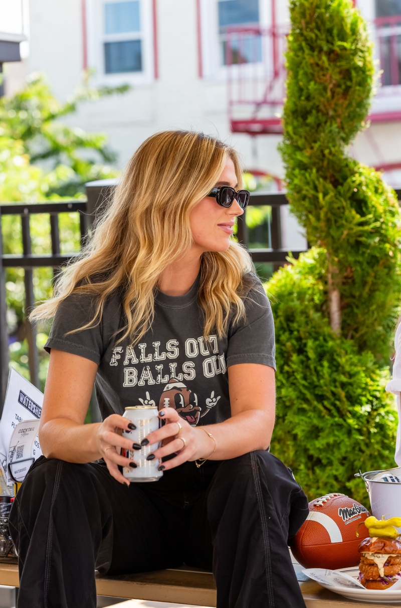 Falls Out Balls Out Tee