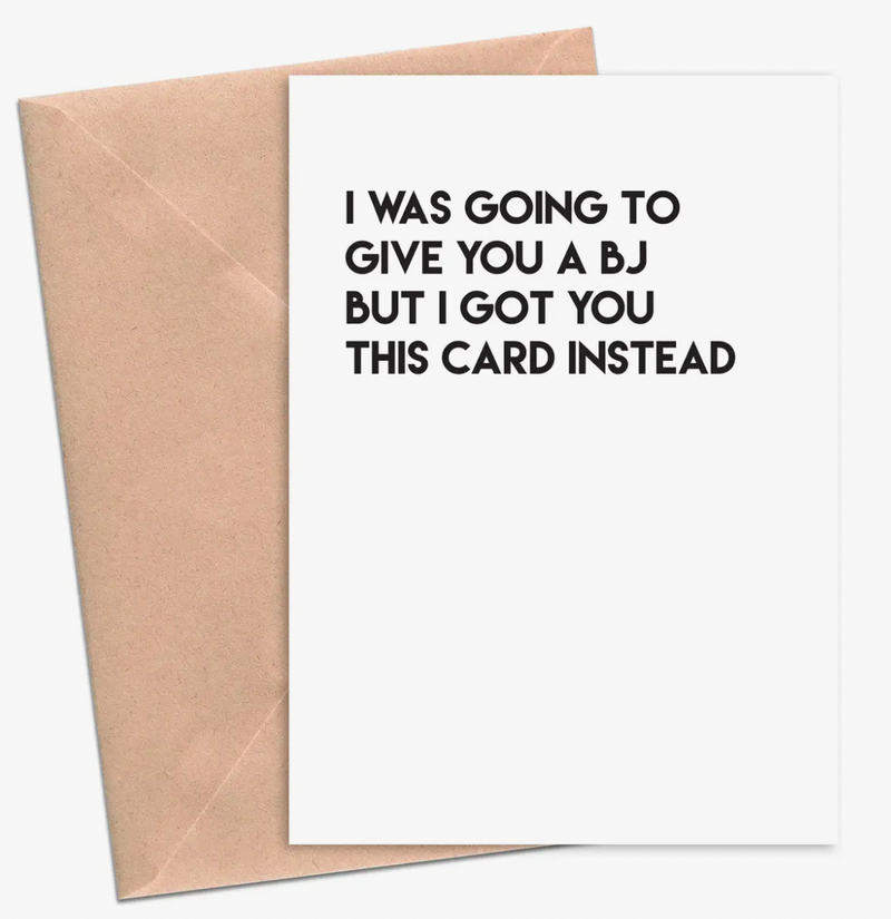 BJ Birthday Love Valentine Card