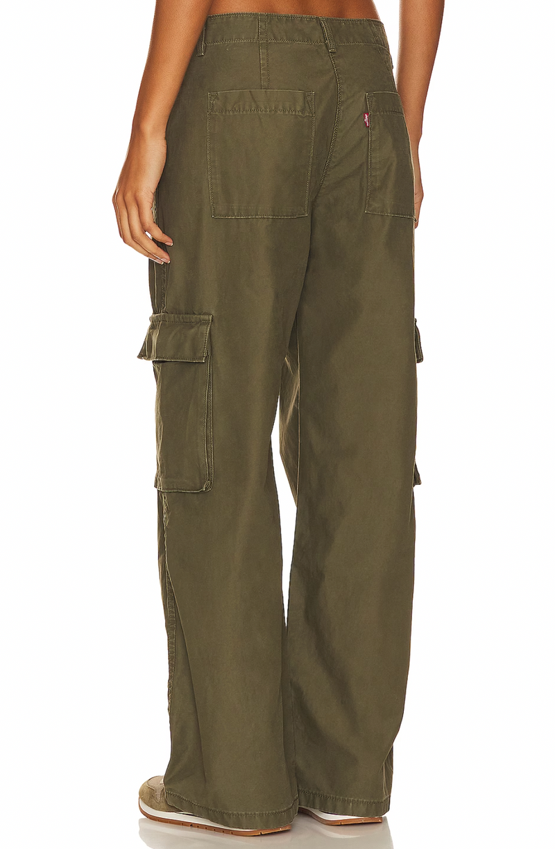 Baggy Cargo Pants - Green