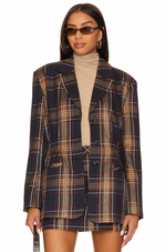 Steve Madden Frida Plaid Jacket