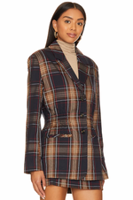 Steve Madden Frida Plaid Jacket