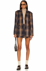 Steve Madden Frida Plaid Jacket