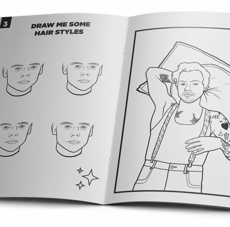 Harry Styles Activity Book