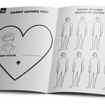 Harry Styles Activity Book