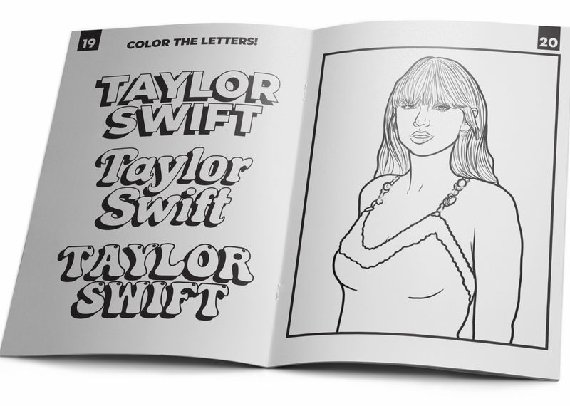 Taylor Swift Activity Book