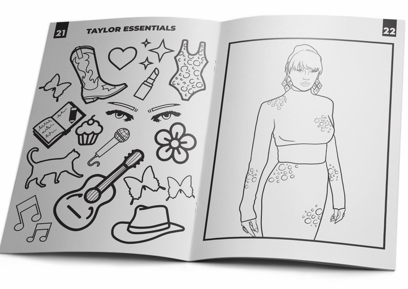 Taylor Swift Activity Book