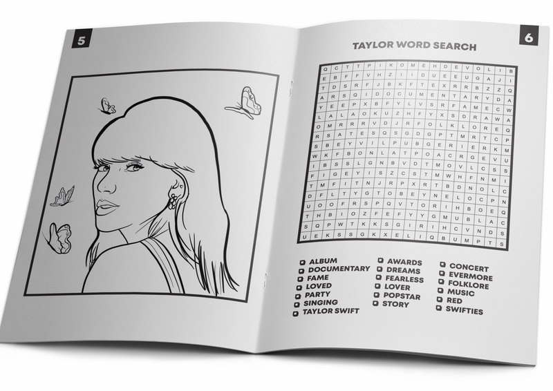 Taylor Swift Activity Book