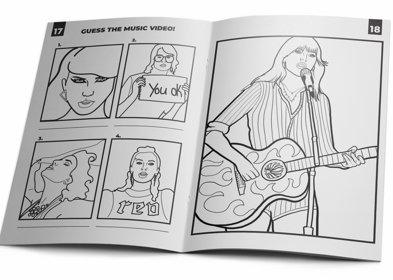 Taylor Swift Activity Book