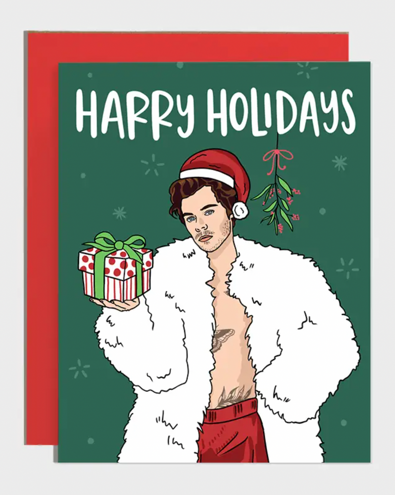 Harry Holidays Card