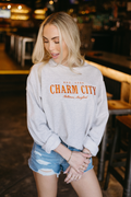 Charm City Embroidered Crewneck