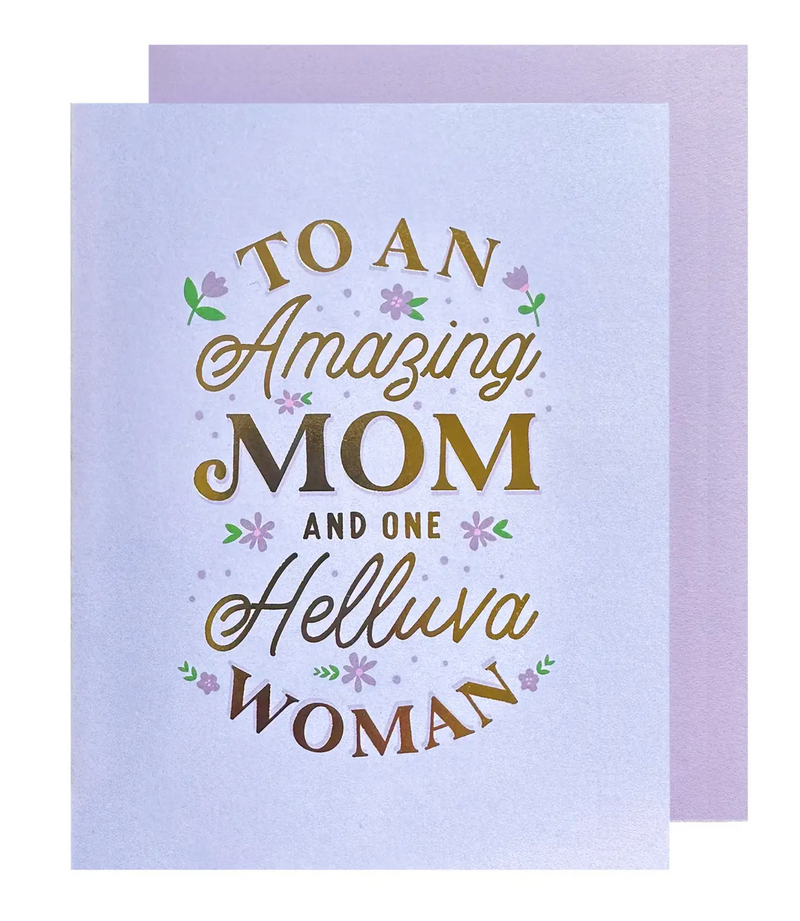 Helluva Woman Birthday Card