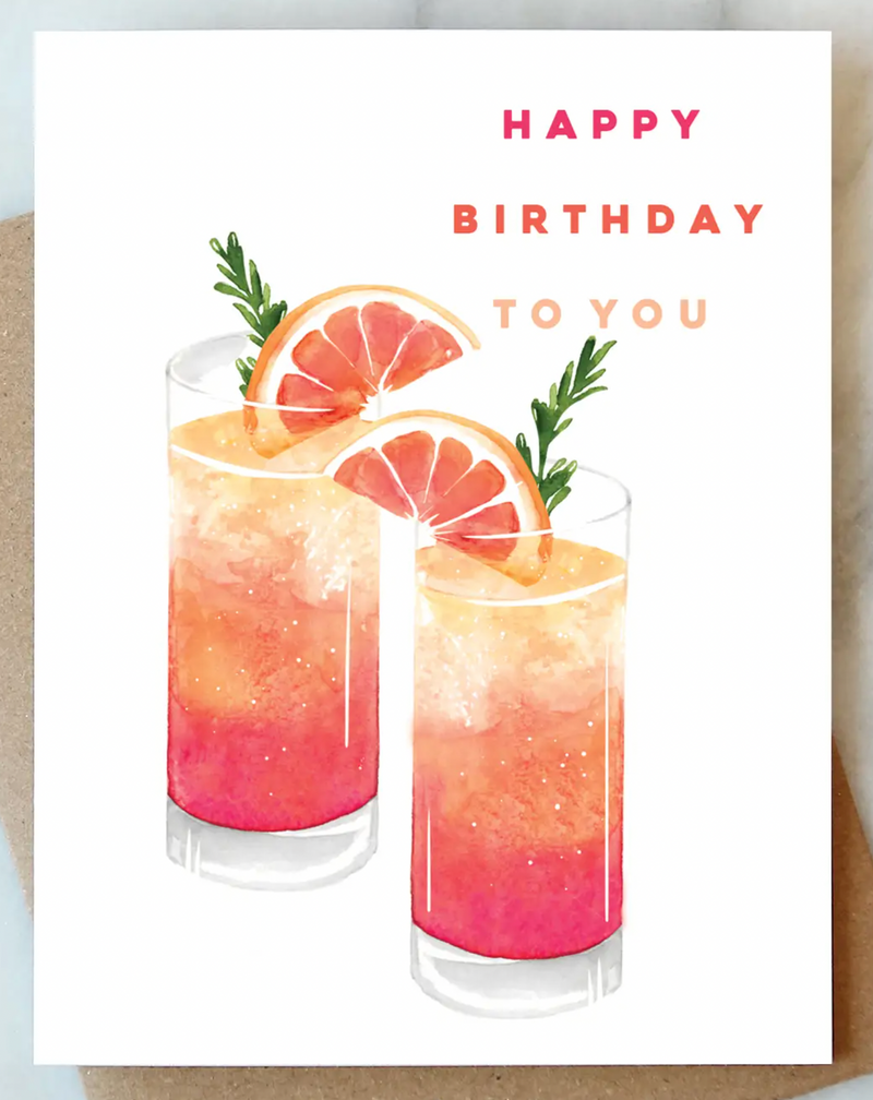 Palomas Happy Birthday To You Card