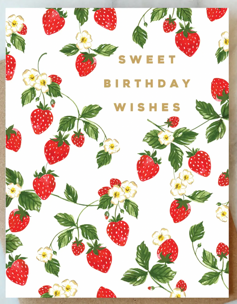 Sweet Birthday Wishes Birthday Card