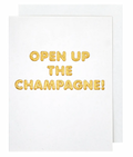 Open Up The Champagne Congrats Card