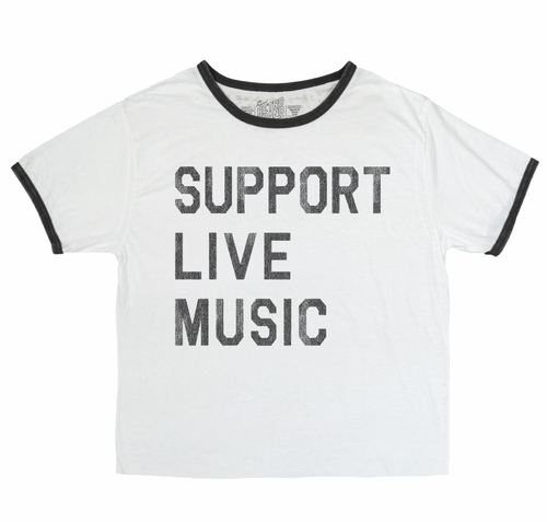 Support Live Music Graphic Tee