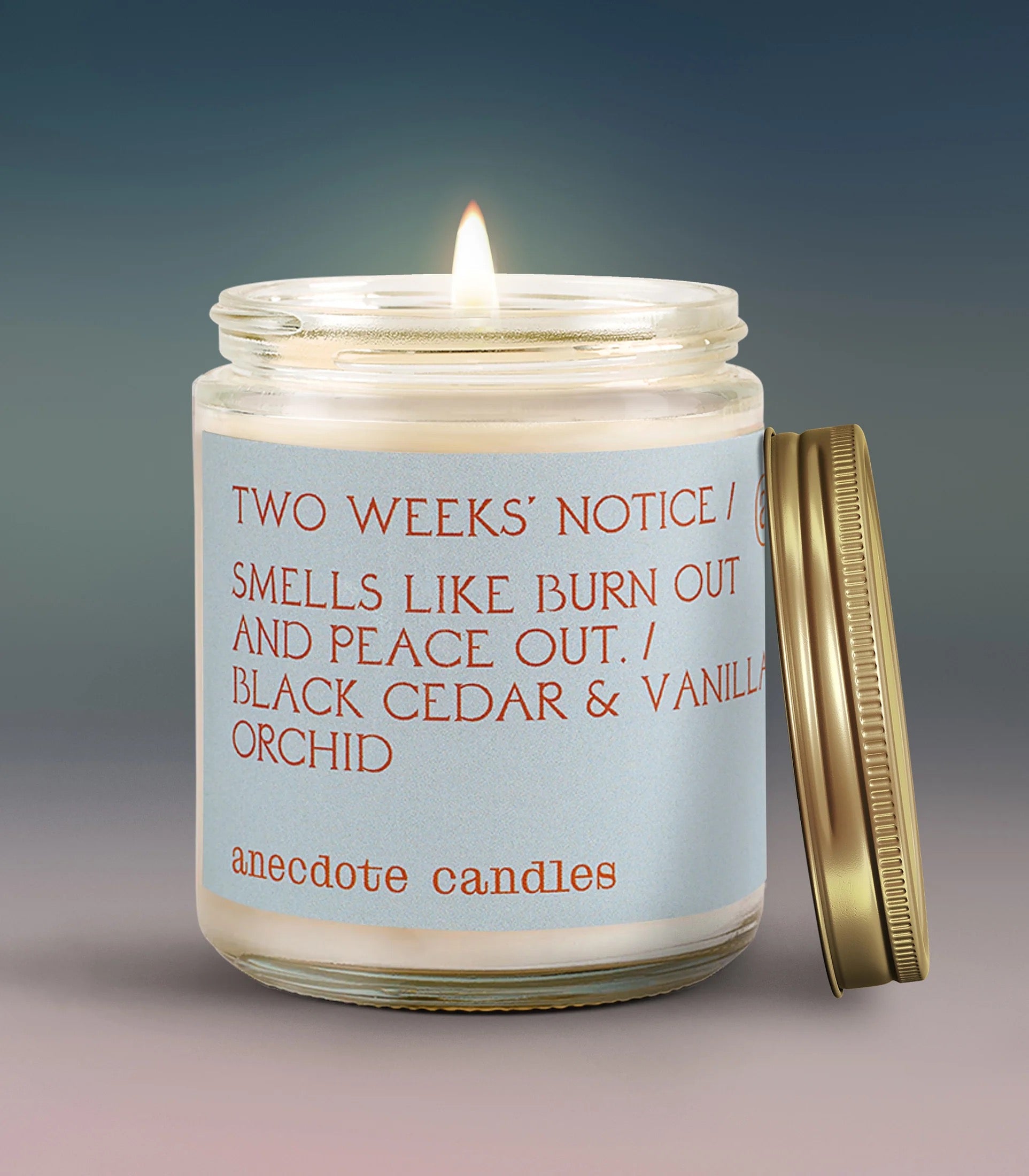 The Two Weeks Notice Candle