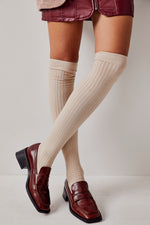 Free People Viola Over The Knee Socks